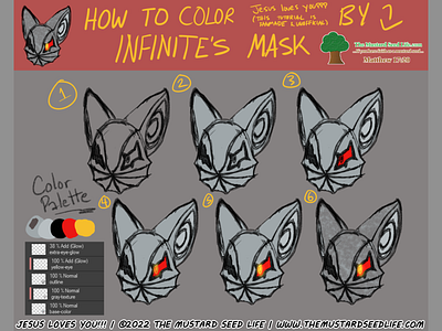 How to Color Infinite's Mask from Sonic: Step-by-Step fan art fanart how how to illustration infinite infinite mask infinite the jackal jesus loves you!!! learn learn to draw sonic sonic the hedgehog step by step step by step the mustard seed life