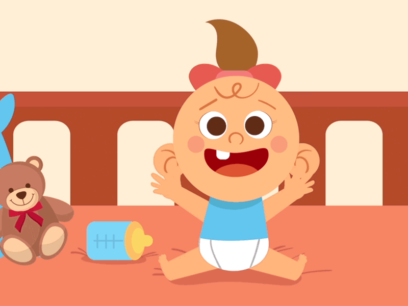 Baby Animation for Kids song animation baby kids motion design song