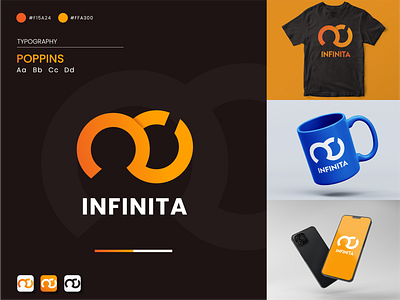 Infinita Logo Design, Branding brand identity branding graphic design logo logo design logofolio