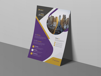 Corporate Business Flyer branding business business flyer corporate corporate flyer design design flyer graphics mockup print template