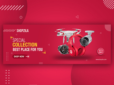 Facebook Cover | Product Ads | Social Media Banner ads banner cover design facebook facebook cover modern product professional social media social media banner social media cover template