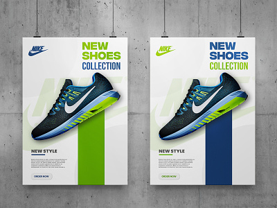 Shoe Poster Design | NIKE Shoes | Social Media Poster ads banner banner ads branding design flyer instagram poster poster shoe shoe poster social media template