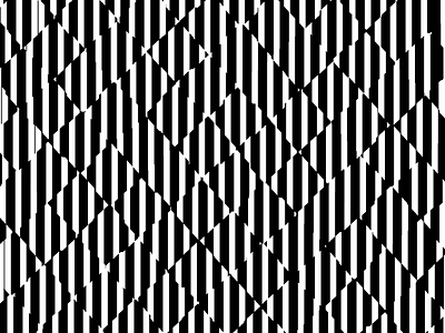 The Curious Case of Checkered Straights black and white optical illusion art visual art