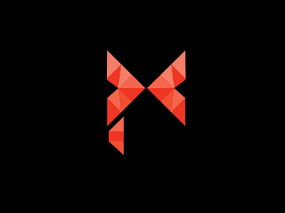 Diamond + Butterfly Logo Concept