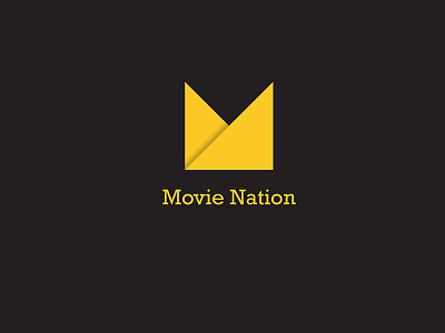 M - Minimal Classy Logo alphabets india logo logo design m minimal minimal logo movie movie logo ribbon ribbon logo