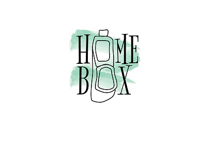 Homebox - Indian Lunch Box/ Tiffin Box Logo Design box india indian logo luchbox lunch tiffin tiffinbox