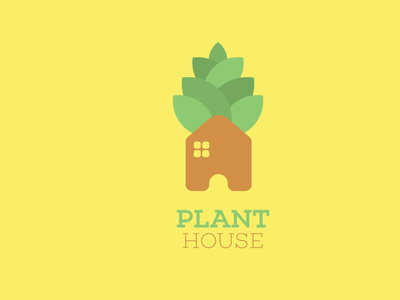 Plant House Logo Concet brand identity branding house indian logo minimal minimal logo plant plant based plant logo tree