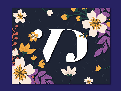 Wedding Branding Monogram V&D v2