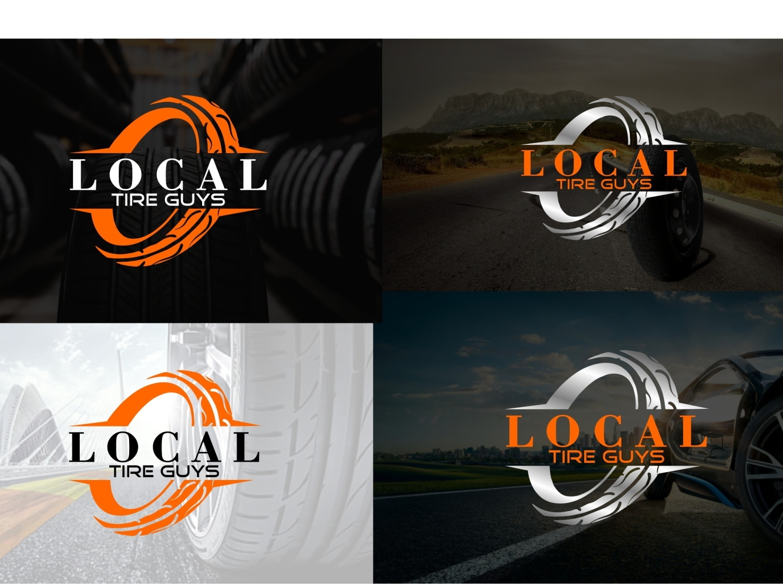 Local Tire Guys Logo by Fazal Elahi Agha on Dribbble