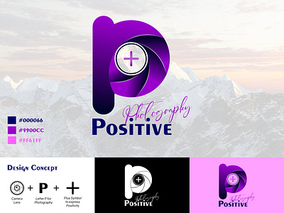 Positive Photography Logo Design