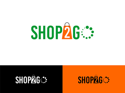 Shop2Go Logo brand identity branding design e commerce shop e commerce shopping graphic design logo logo design logo designing logo maker logo making online business online shop online shopping