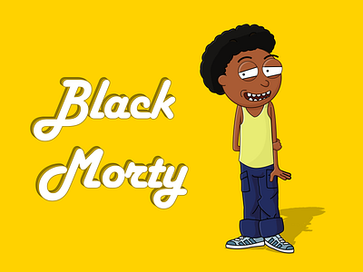 Black Morty V2 - Rick and Morty