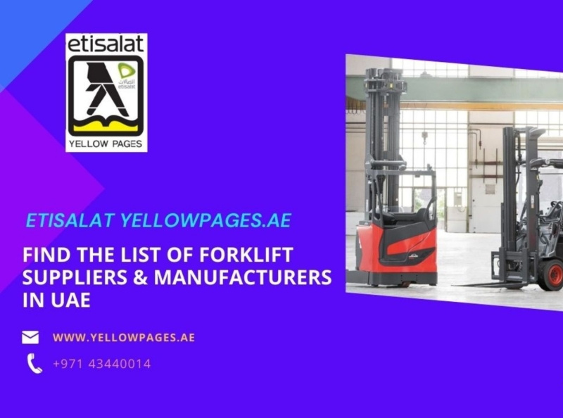 List of Forklift Suppliers & Manufacturers in UAE by parveen on Dribbble