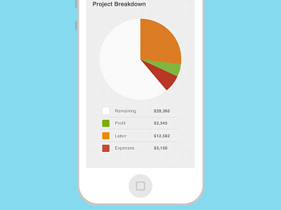 Budgeting Application - Design application applicationdesign budget charts mobileapp mobiledesign software ux