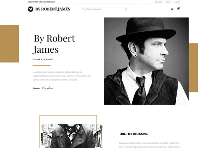 ByRobertJames - Website Refresh