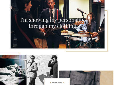 ByRobertJames - Website Refresh application clothing design ecommerce mens nyc retail ux vintage website