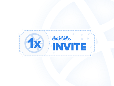 Dribbble Invite - Dribbble Davetiye ball davetiye dribbble game hello invitation invite ticket