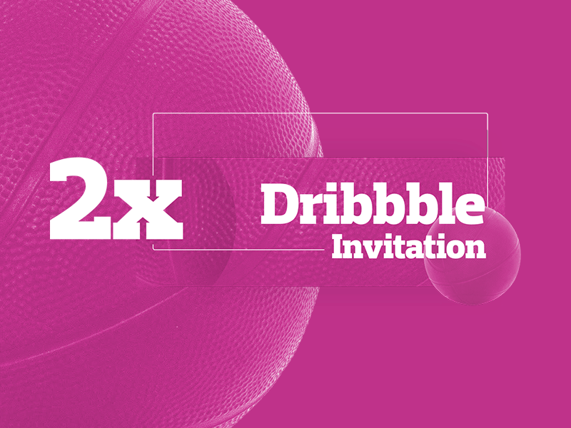 Dribbble Invitation - Dribbble Davetiye ball davetiye dribbble gif invitation pink