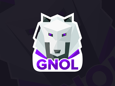 Gnolx Stream - Logo Twitch espor game gnolx logo stream twitch