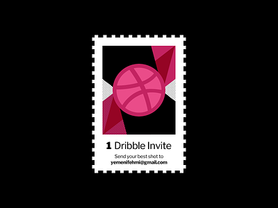 Dribbble Invite branding design dribbble dribbble best shot dribbble invitation dribbble invite illustration typography vector