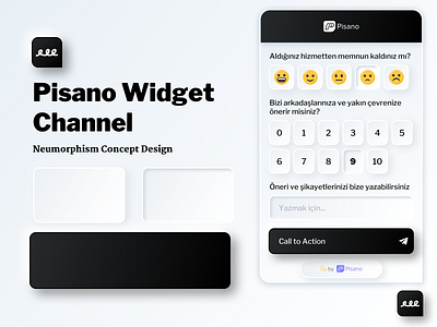 Pisano Neumorphism Concept Design app brand card chat concept customer design dribbble experience feedback light live mobile neumorphism pisanoco shadow survey ui userinterface ux