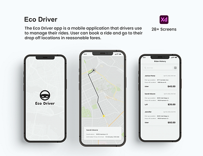 Eco Driver admin panel branding design graphic design illustration logo mobile app ui ux vector