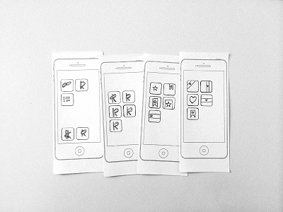 lnks app icon icon ios scribble wip