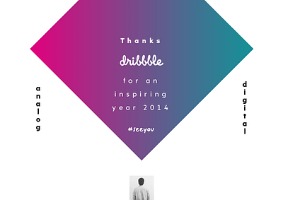 2014 — thank you card illustration