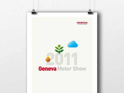 Press Information Cover — Geneva Motor Show branding cover illustration press title
