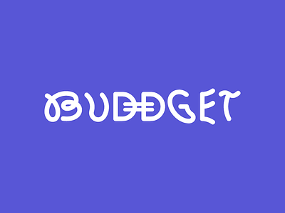 Buddget ai app fintech logo vector webabb
