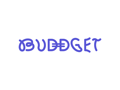 Buddget ai app fintech logo vector webapp wip