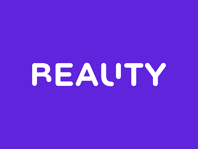 Beauty / Reality design logo simple type