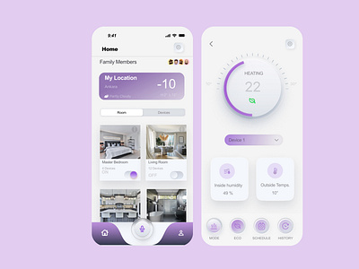 Smart Home 3d animation app branding design figma graphic design illustration logo motion graphics smart home ui