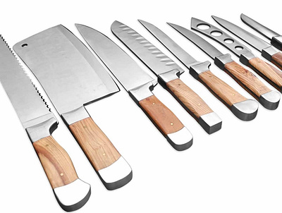 Stainless Steel Mega Stellar Knives Set chef knife complete knife set cooking knife kitchen knife knife knives stainless steel stainless steel knife steel