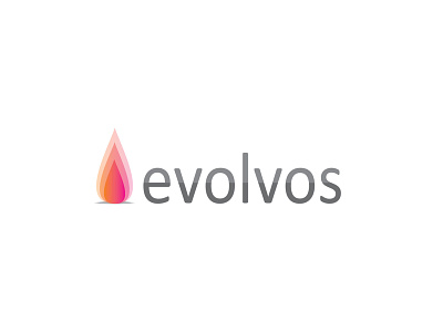 Logo - Evolvos logo orange pink