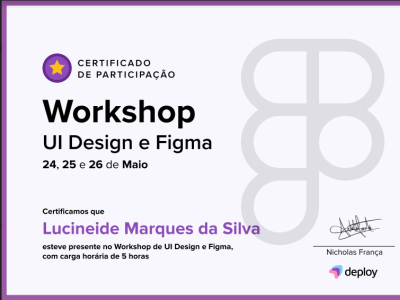 Workshop UI Design e Figma figma graphic design iudesign prototipação ui