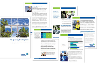 Johnson Controls White Paper creative graphic design illustration