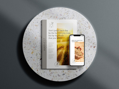 Harvest House - Book and Website Design