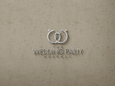 The Wedding Part Podcast - Logo Mockup