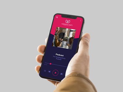 The Wedding Party Podcast - App Interface