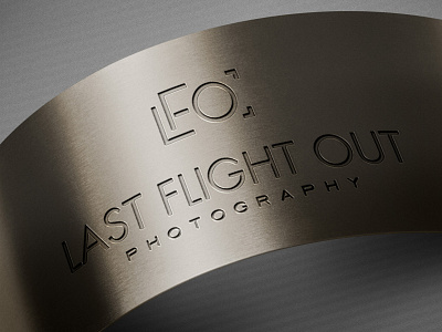 Last Flight Out Photography - Logo Mockup 3d animation branding business card design graphic design illustration logo motion graphics nature photo studio photography photography logo pictures typography ui ux vector wildlife