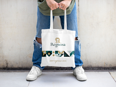 Regnosa - apparel bag design branding business card design expensive graphic design illustration logo logo design luxury minimal promotional item trade show typography vector