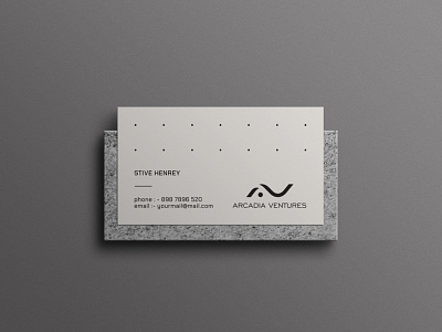 Arcadia Ventures - Business Card