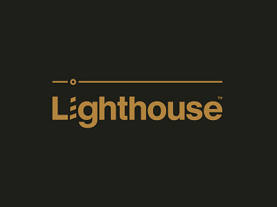 Lighthouse Logo branding icon design logo design