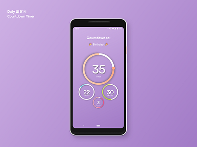Countdown Timer | Daily UI 014
