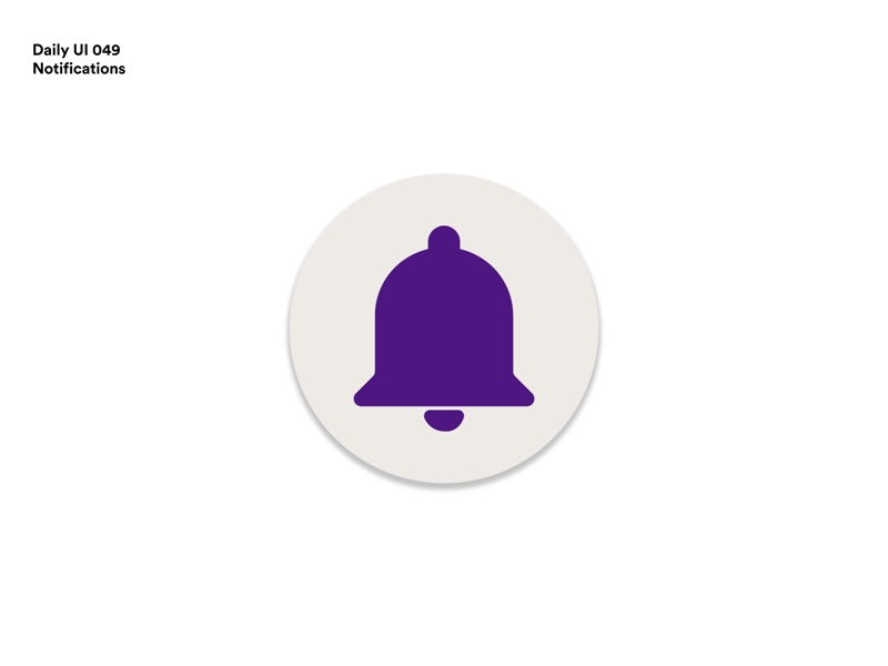 Notifications | Daily UI 049 after effect after effects animation dailyui dailyui049 design notifications ui ux