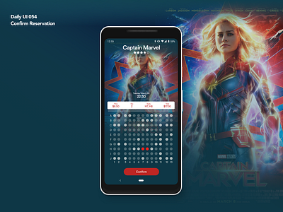 Confirm Reservation | Daily UI 054