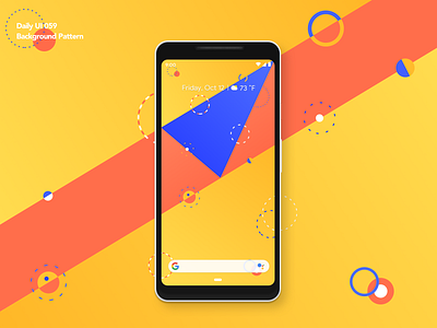 Background Pattern | Daily UI 059 android app background background pattern dailyui design mobile pattern sketch ui ux