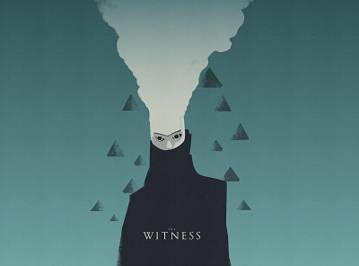 The Witness - 01 clean design destiny destiny 2 gaming graphic design illustration poster poster design screen print