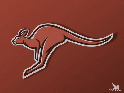 Kangaroo logo kangaroo logo powerpoint redesign